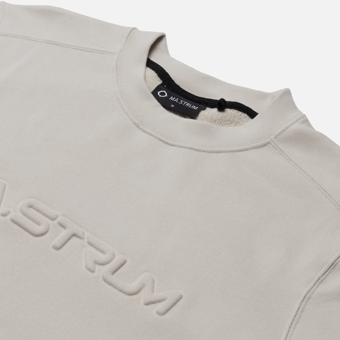 MA.Strum Мужская толстовка Embossed Logo Crew Neck