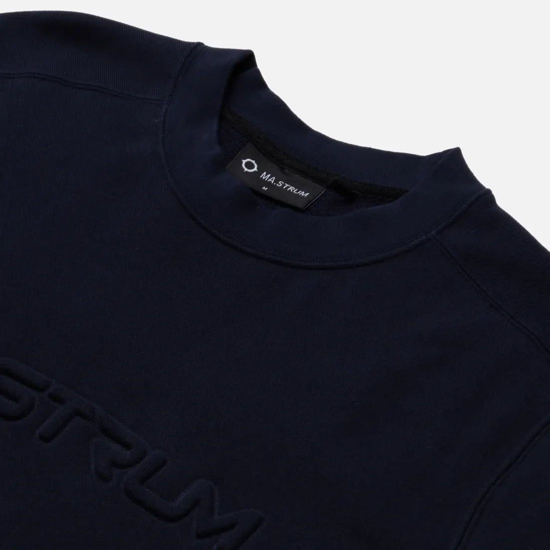 MA.Strum Мужская толстовка Embossed Logo Crew Neck