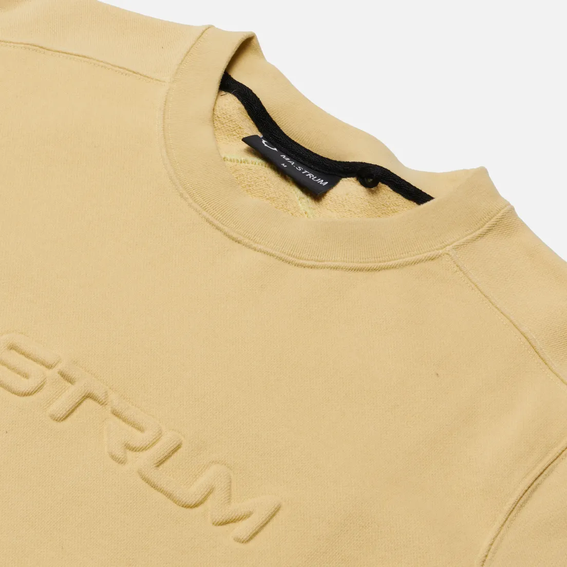 MA.Strum Мужская толстовка Embossed Logo Crew Neck