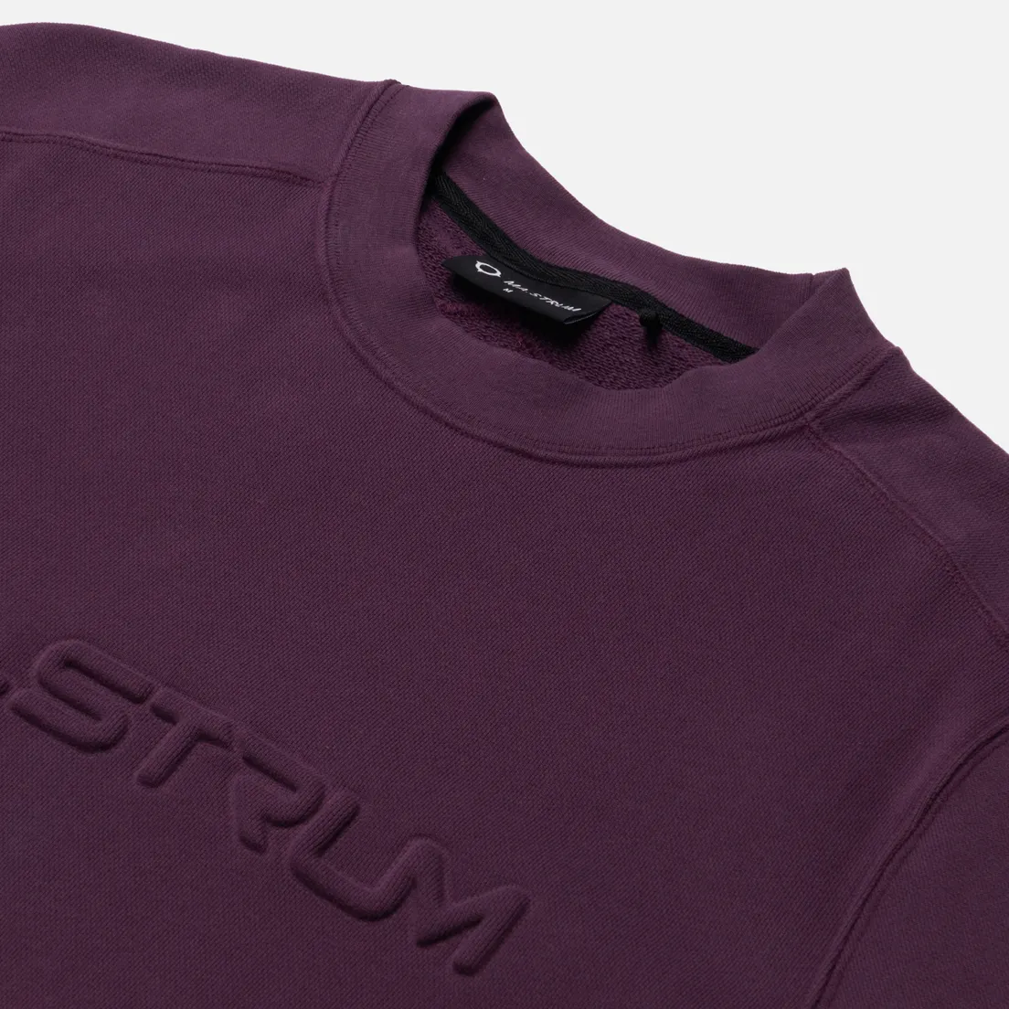 MA.Strum Мужская толстовка Embossed Logo Crew Neck
