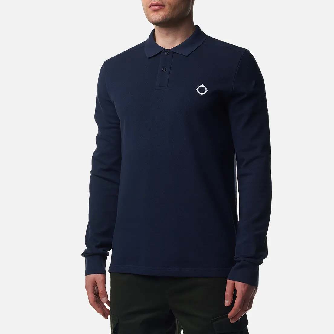 MA.Strum Мужской лонгслив Pique Polo