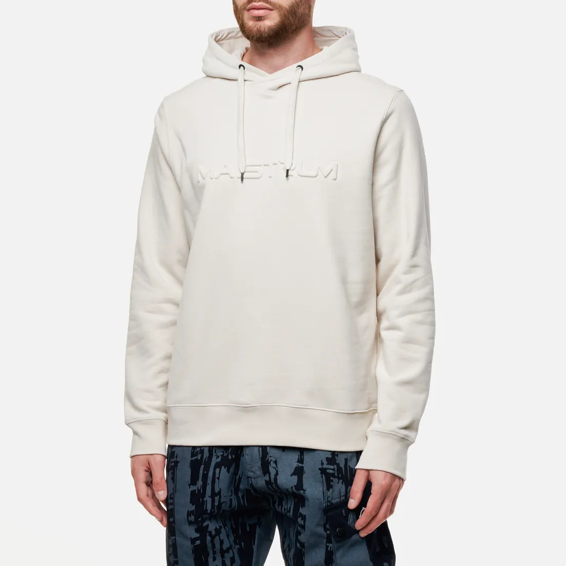 MA.Strum Мужская толстовка Embossed Logo Overhead Hoodie