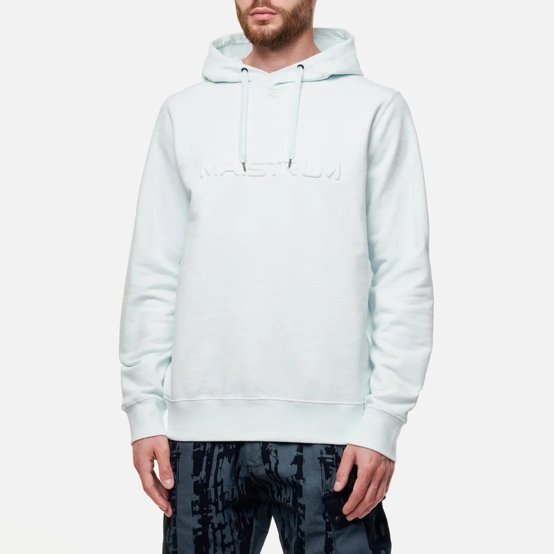 MA.Strum Мужская толстовка Embossed Logo Overhead Hoodie
