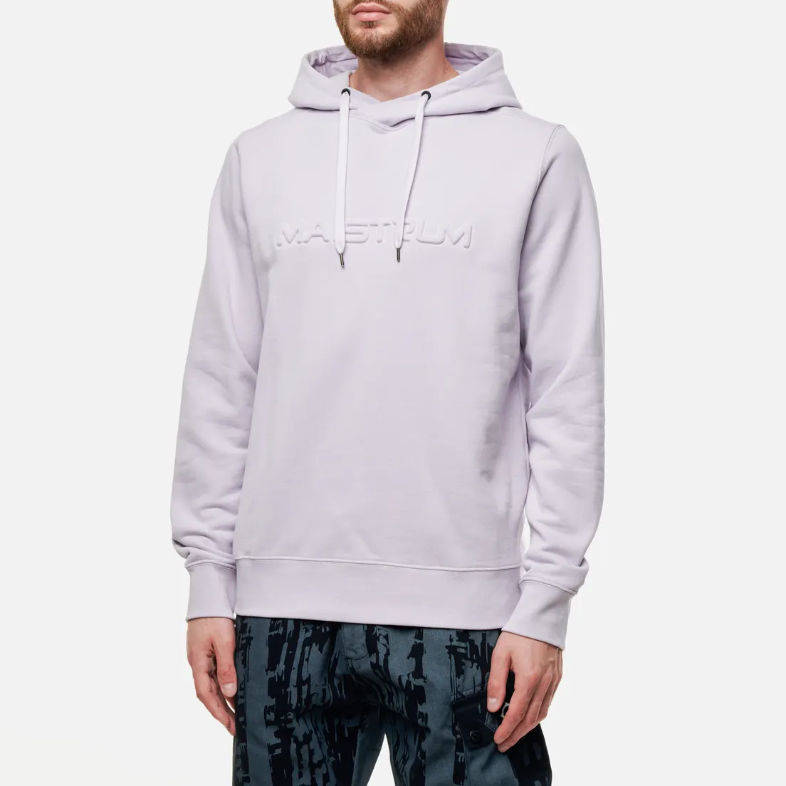 MA.Strum Мужская толстовка Embossed Logo Overhead Hoodie
