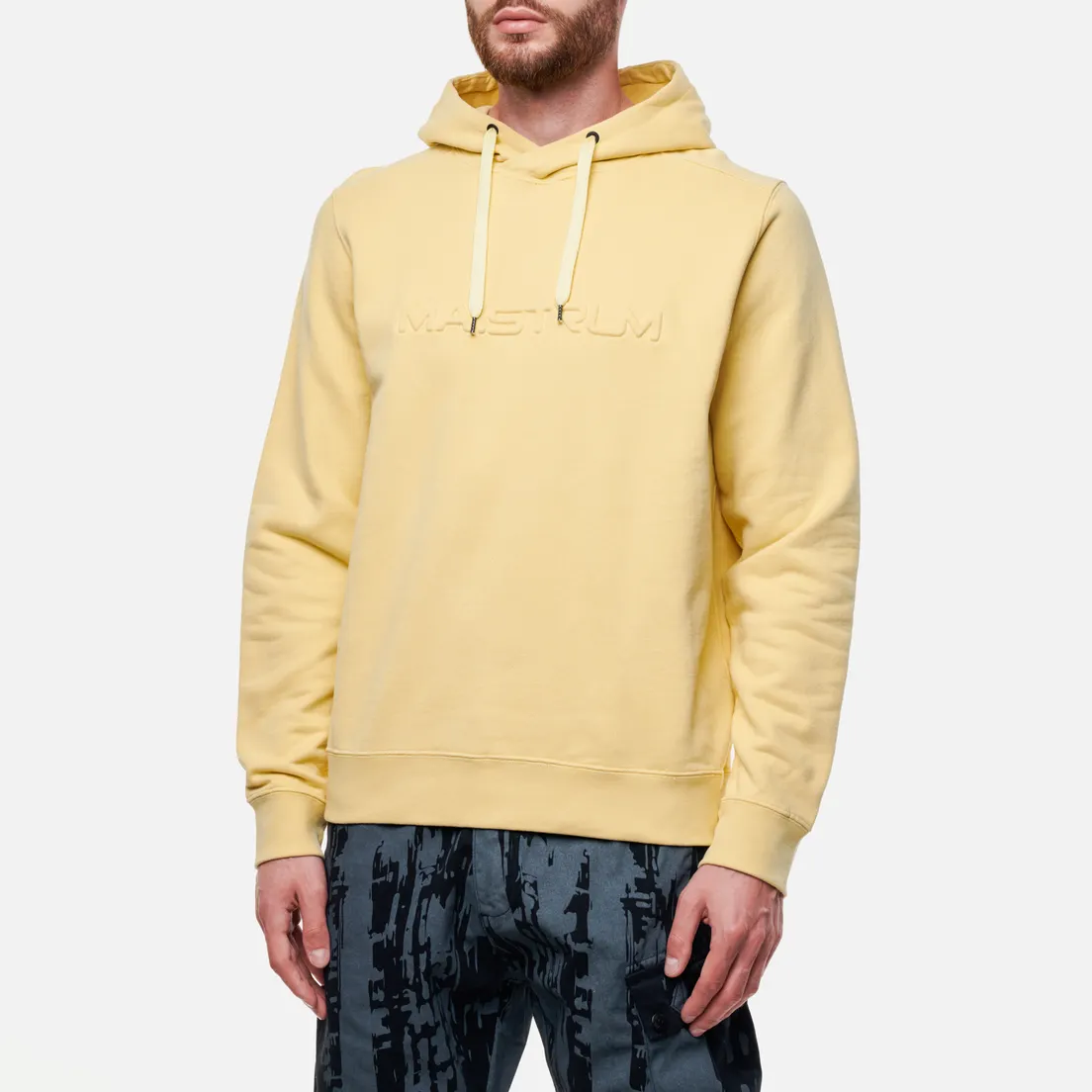 MA.Strum Мужская толстовка Embossed Logo Overhead Hoodie