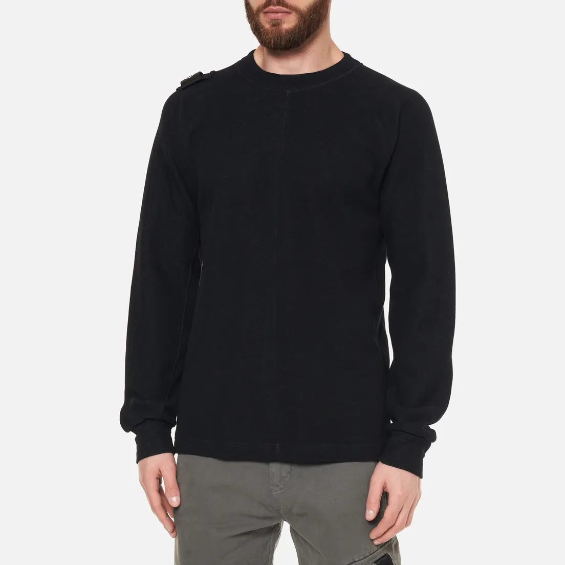 MA.Strum Мужская толстовка DFP Panel Sleeve Crew Neck