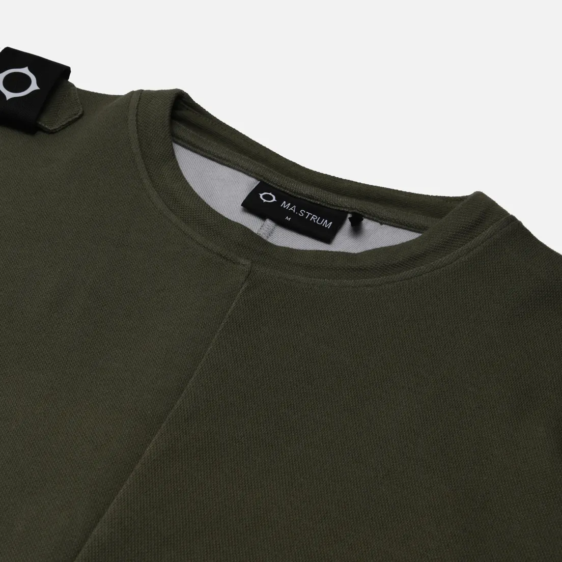 MA.Strum Мужская толстовка DFP Panel Sleeve Crew Neck