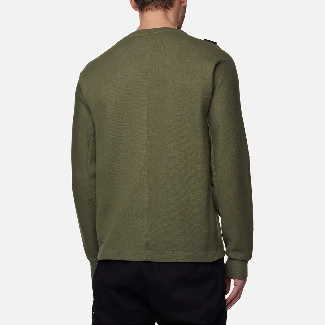 MA.Strum Мужская толстовка DFP Panel Sleeve Crew Neck