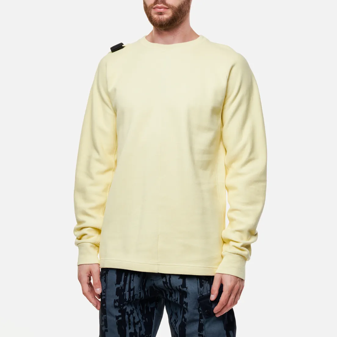 MA.Strum Мужская толстовка DFP Panel Sleeve Crew Neck