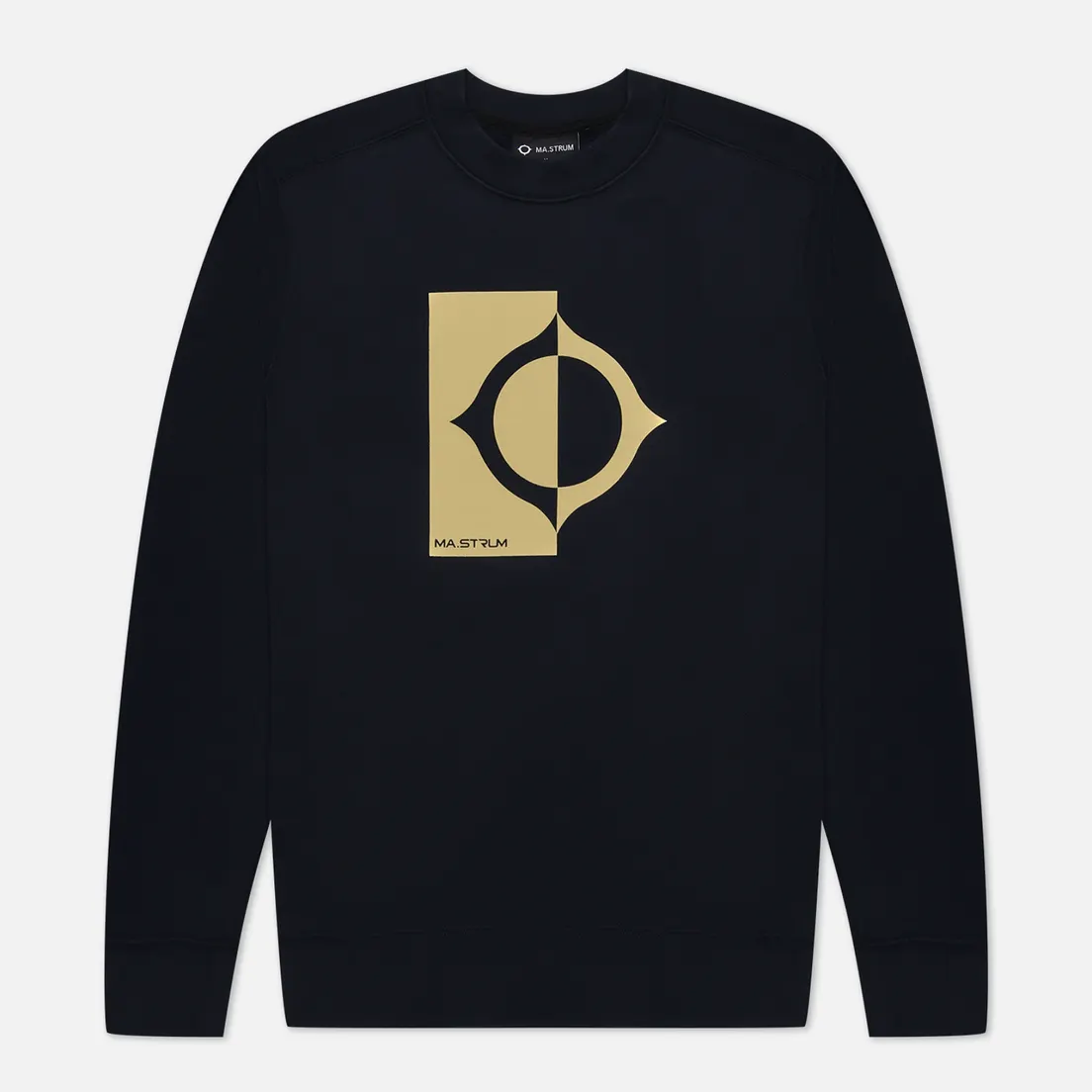 MA.Strum Мужская толстовка Compass Print Crew Neck