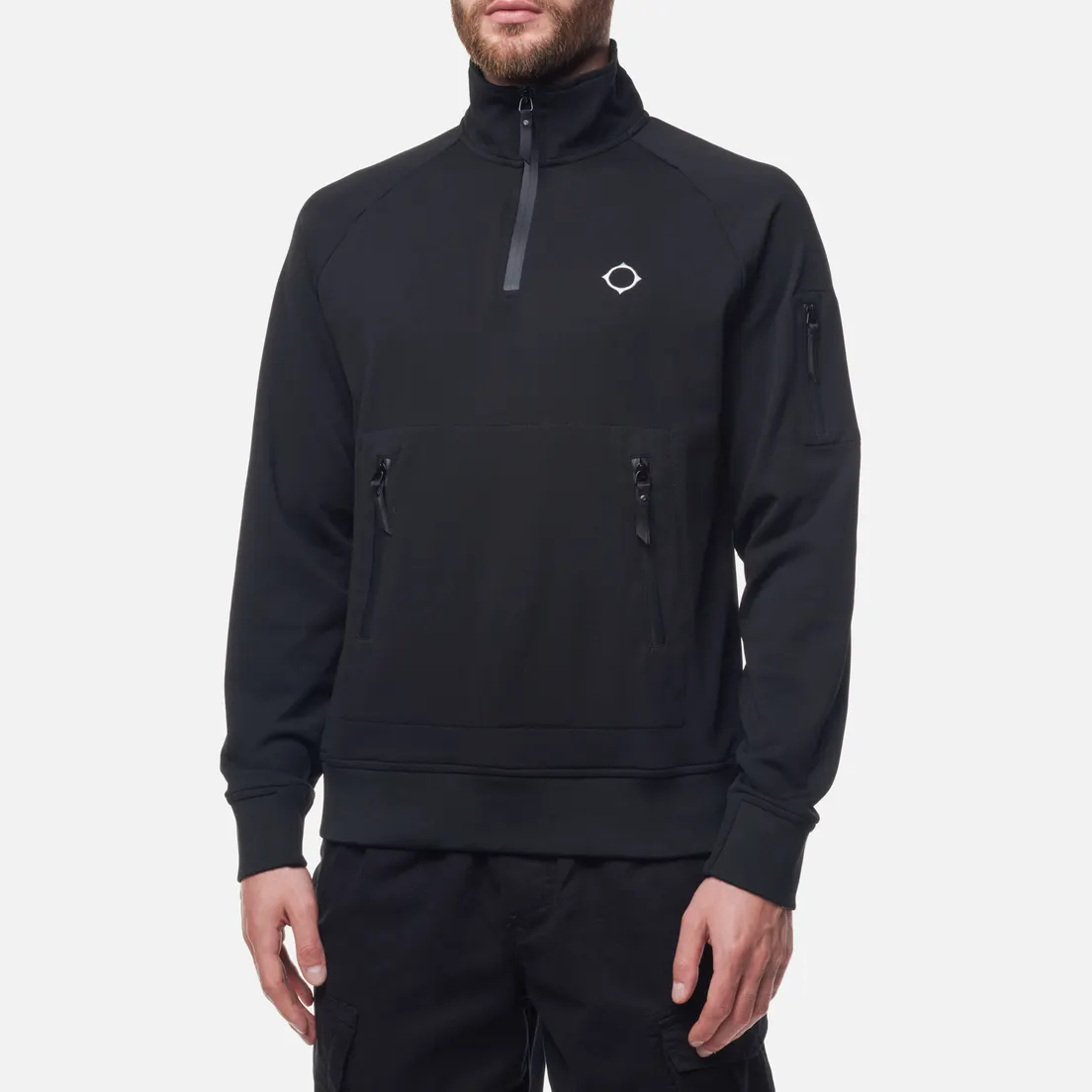 MA.Strum Мужская толстовка Tech Funnel Quarter Zip
