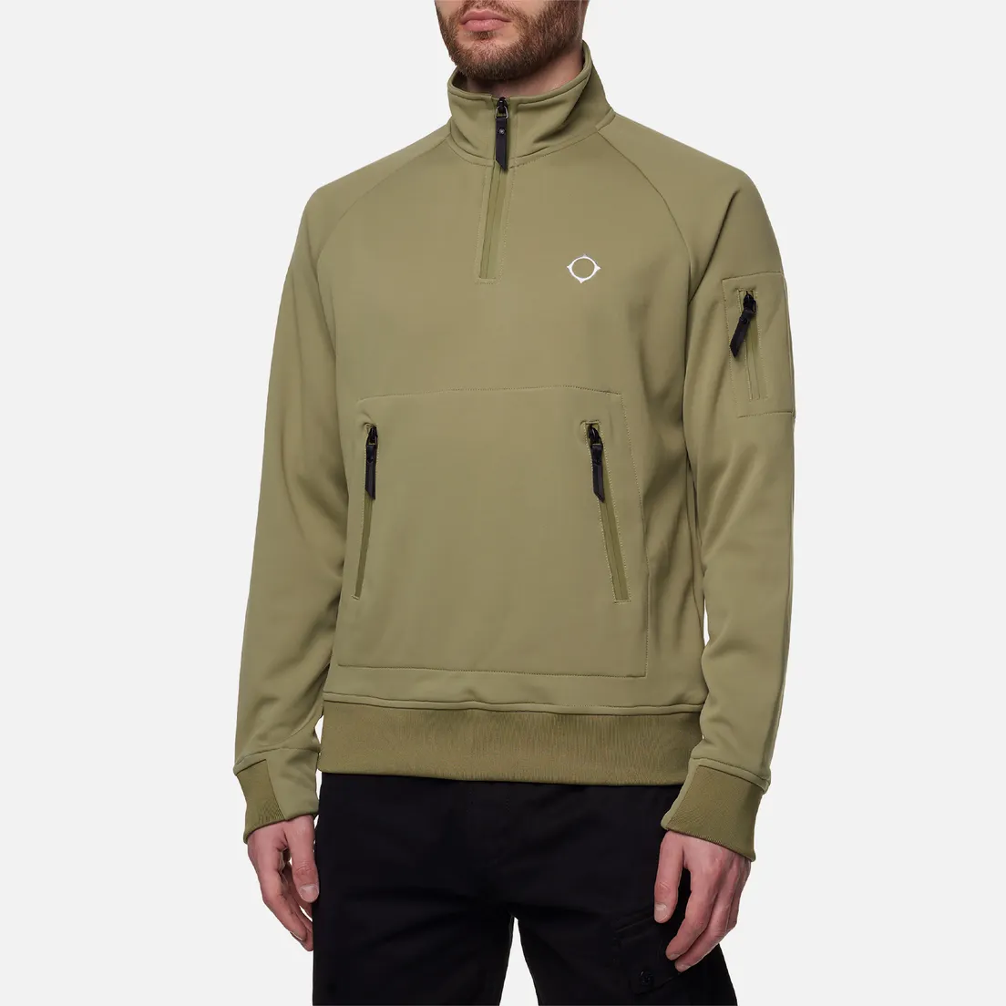 MA.Strum Мужская толстовка Tech Funnel Quarter Zip