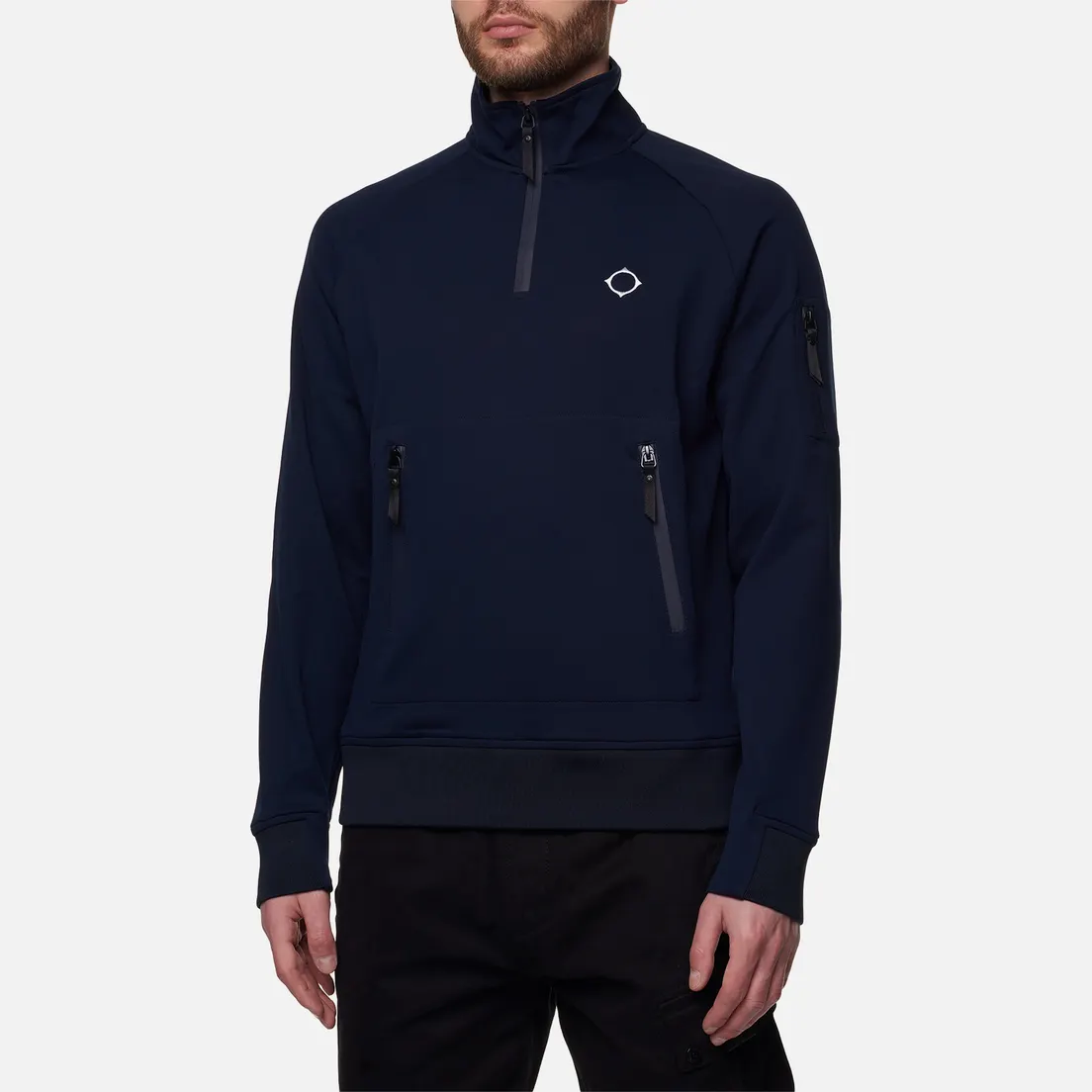 MA.Strum Мужская толстовка Tech Funnel Quarter Zip