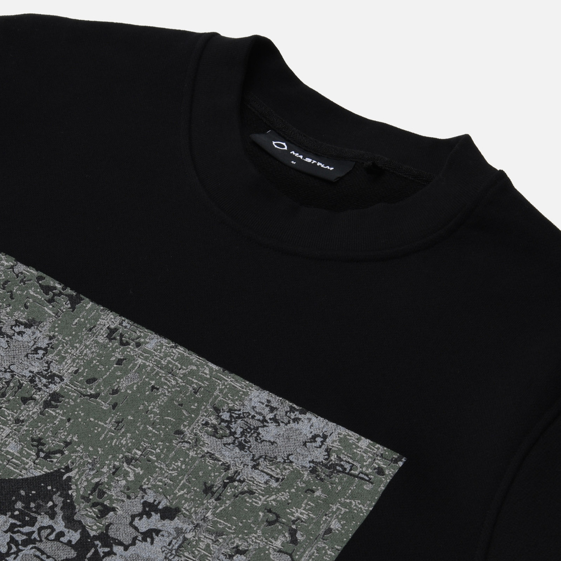 MA.Strum Мужская толстовка Decay Print Crew Neck