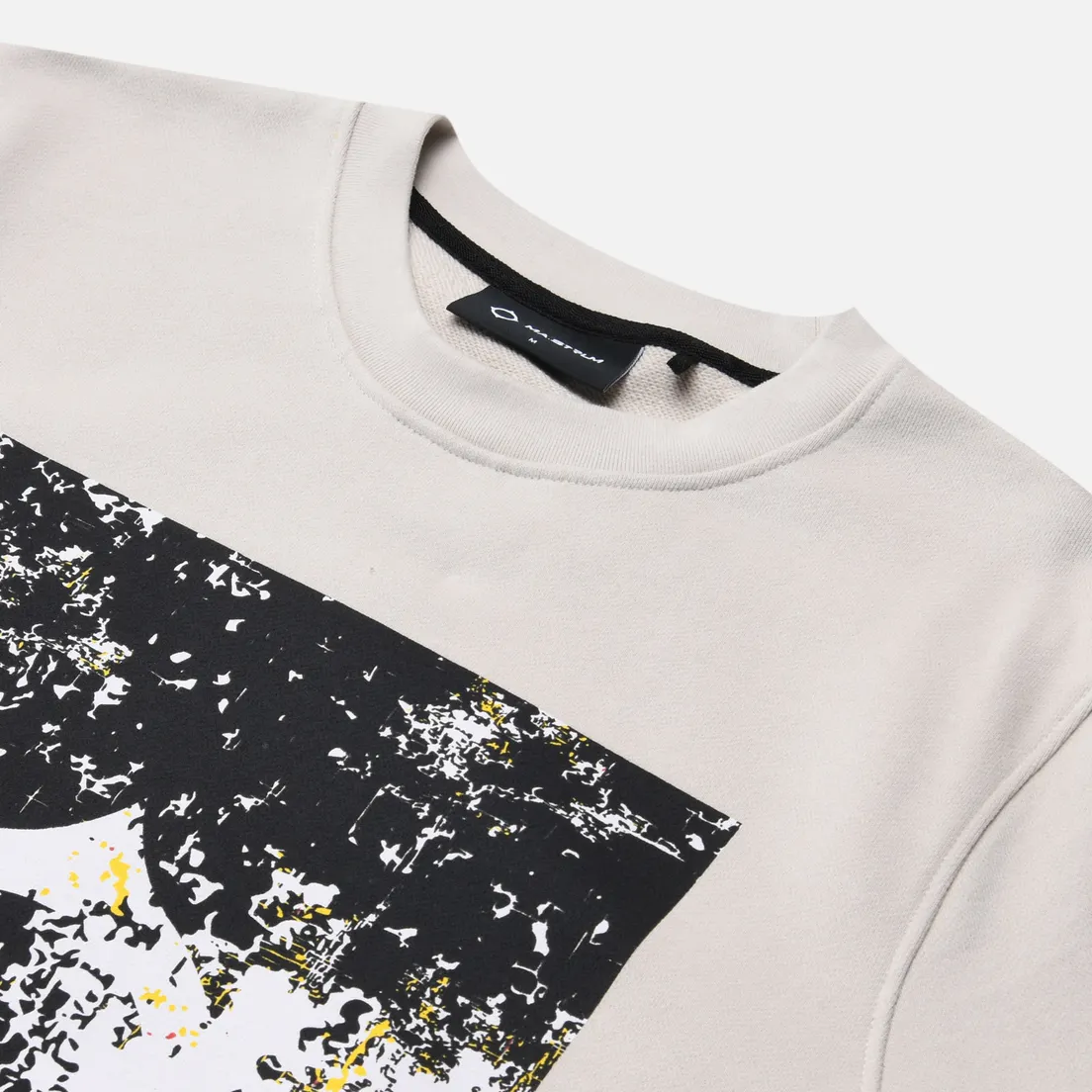 MA.Strum Мужская толстовка Decay Print Crew Neck