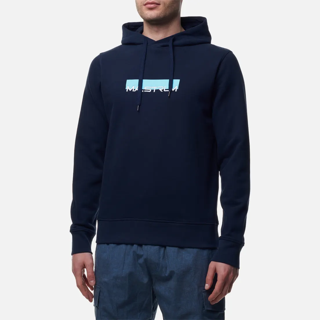MA.Strum Мужская толстовка Block Print Hoodie