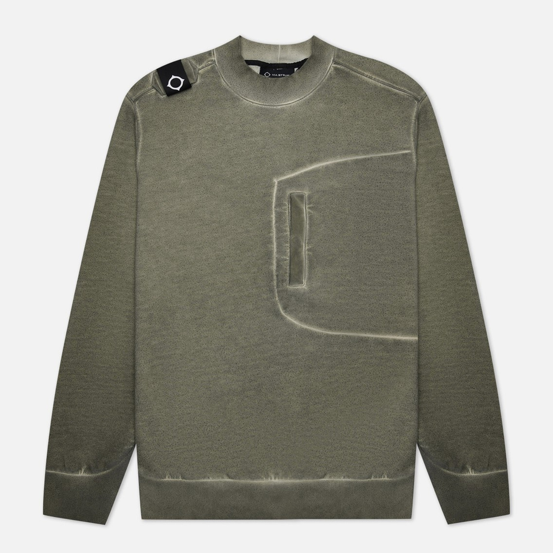 MA.Strum Мужская толстовка Oil Wash Crew Neck