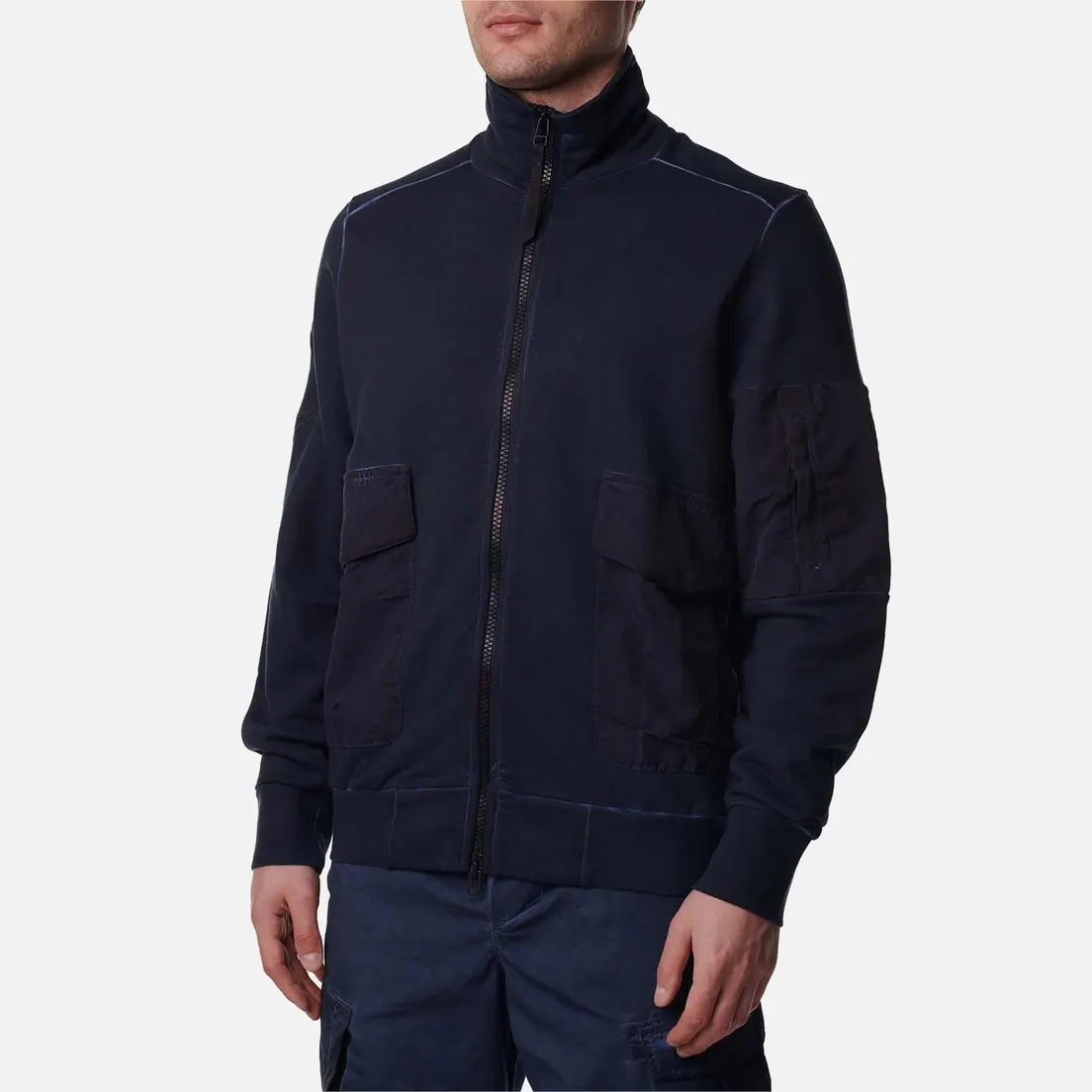 MA.Strum Мужская толстовка Oil Wash Full Zip