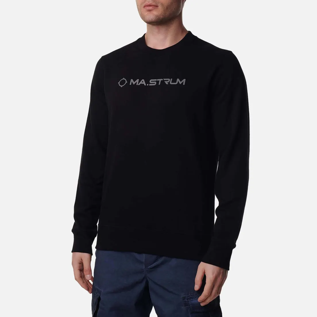 MA.Strum Мужская толстовка Chest Logo Crew Neck