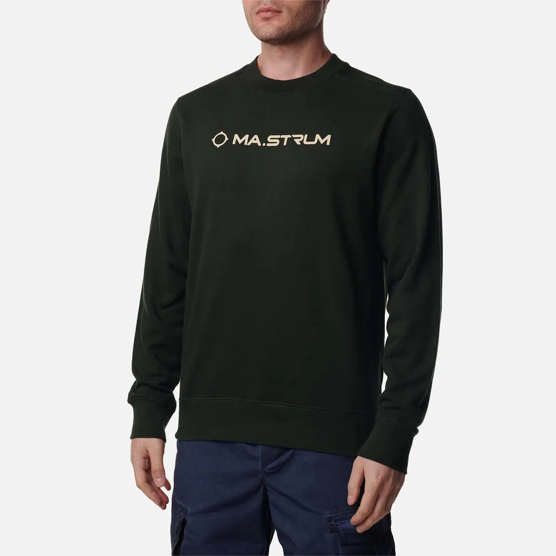 MA.Strum Мужская толстовка Chest Logo Crew Neck