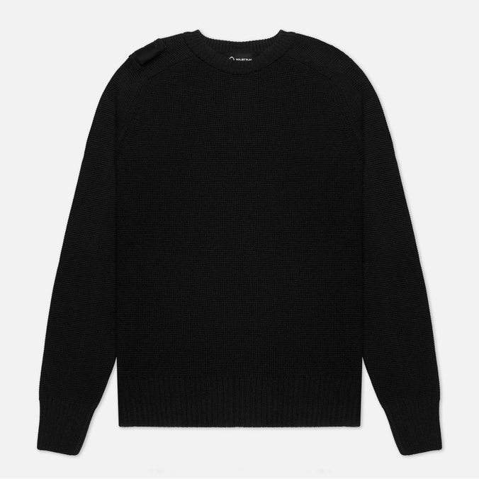 Мужской свитер MA.Strum Milano Knit Crew Neck, цвет чёрный