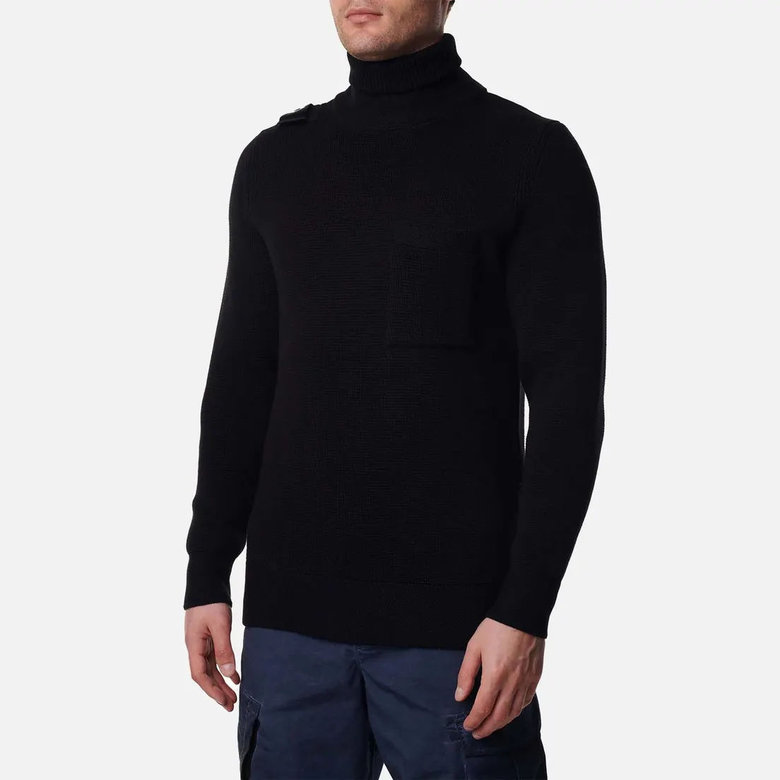 MA.Strum Мужской свитер Milano Knit Roll Neck