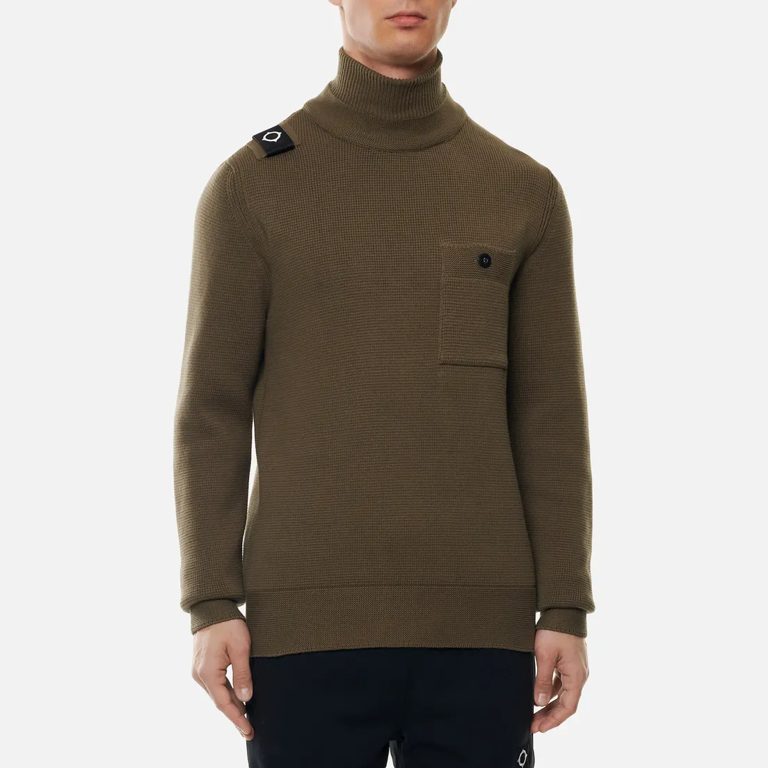 MA.Strum Мужской свитер Milano Knit Roll Neck