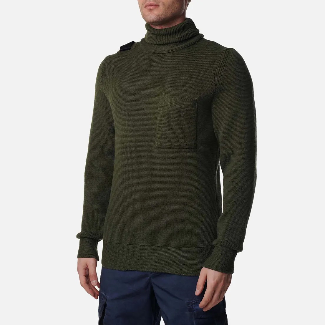 MA.Strum Мужской свитер Milano Knit Roll Neck