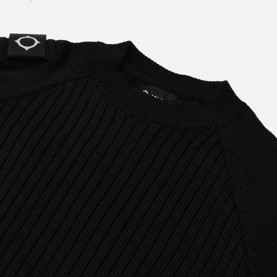 MA.Strum Мужской свитер Rib Panel Crew Neck