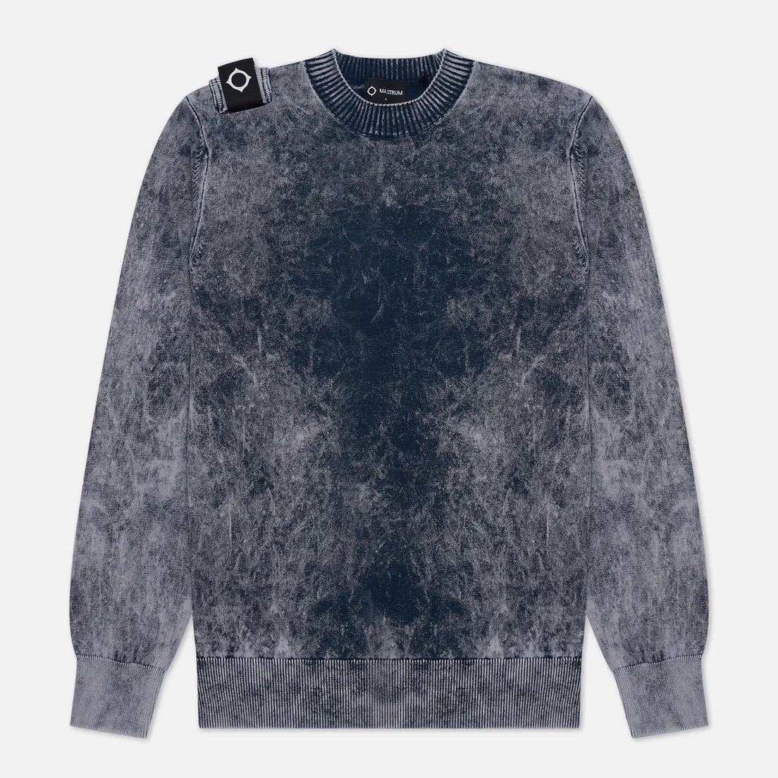 MA.Strum Мужской свитер Acid Wash Crew Neck