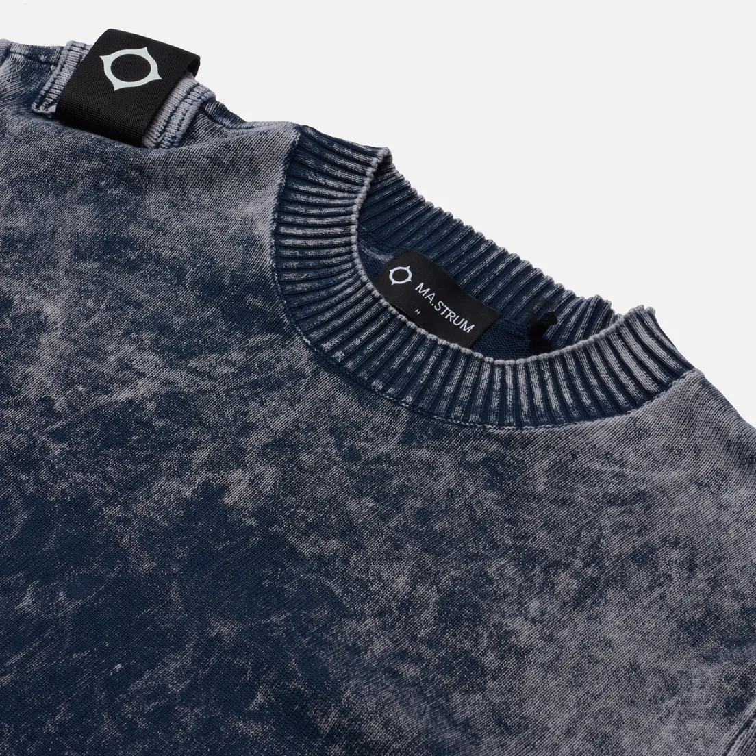 MA.Strum Мужской свитер Acid Wash Crew Neck