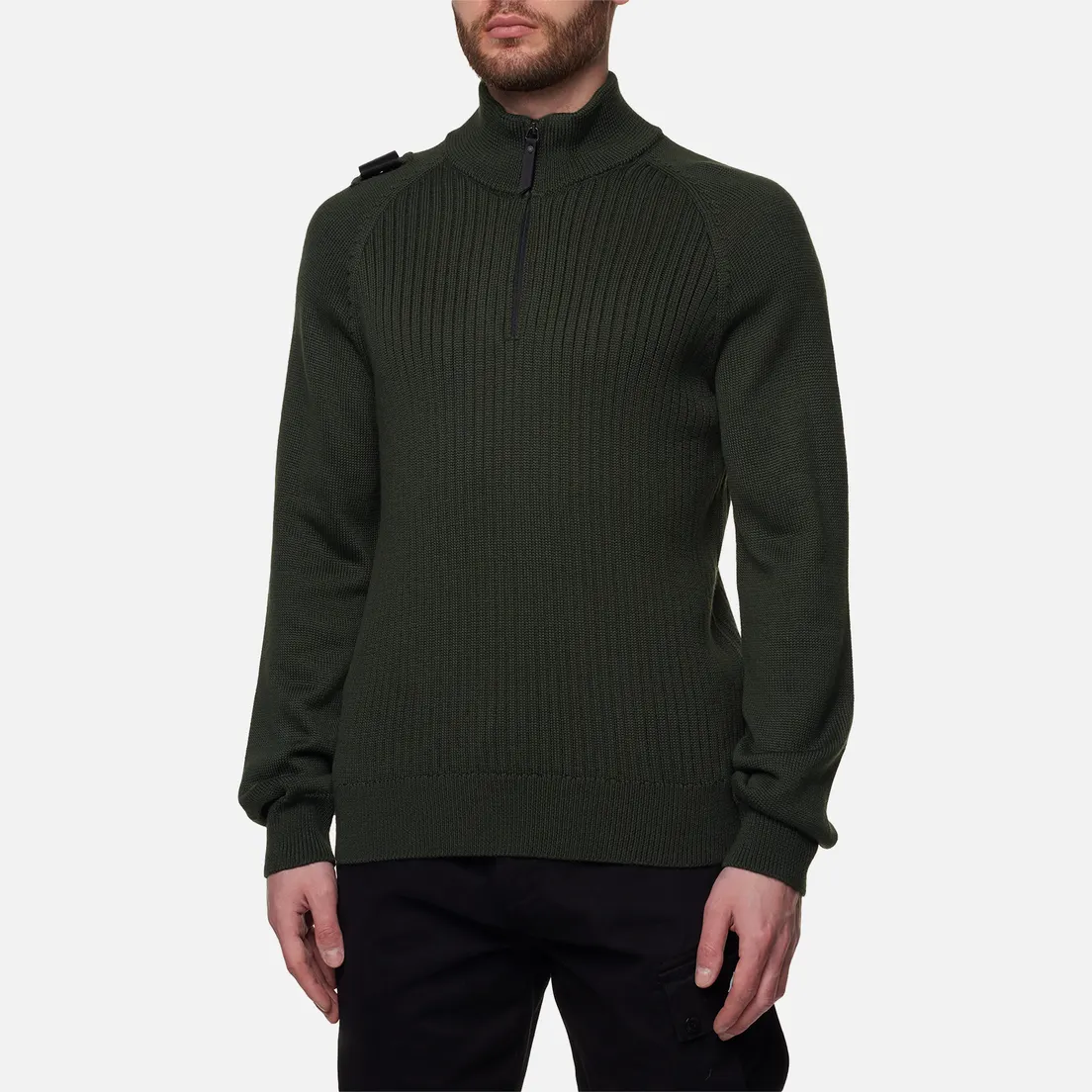 MA.Strum Мужской свитер Quarter Zip Knit