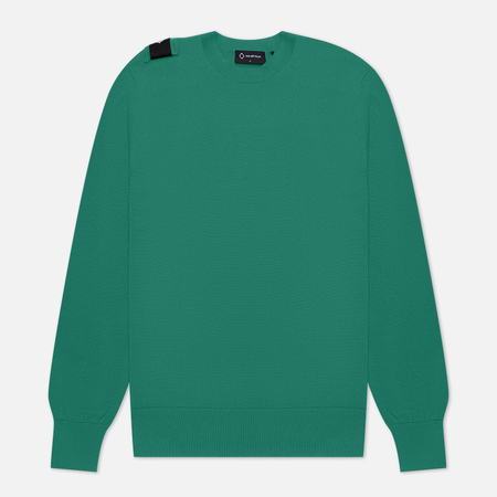 фото Мужской свитер ma.strum crew neck, цвет зелёный, размер s
