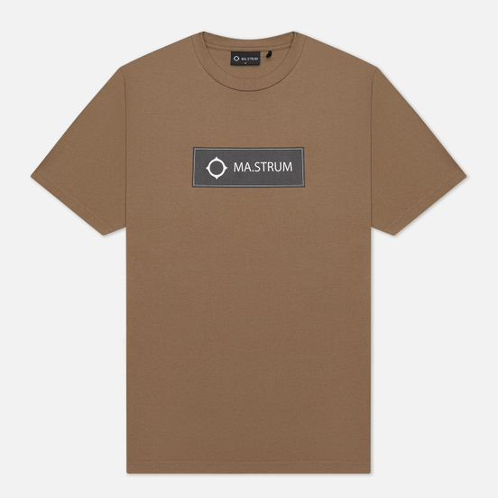Мужская футболка MA.Strum Icon Box Logo Timber Wolf