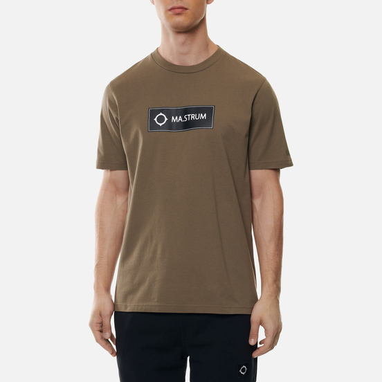 Мужская футболка MA.Strum Icon Box Logo Timber Wolf