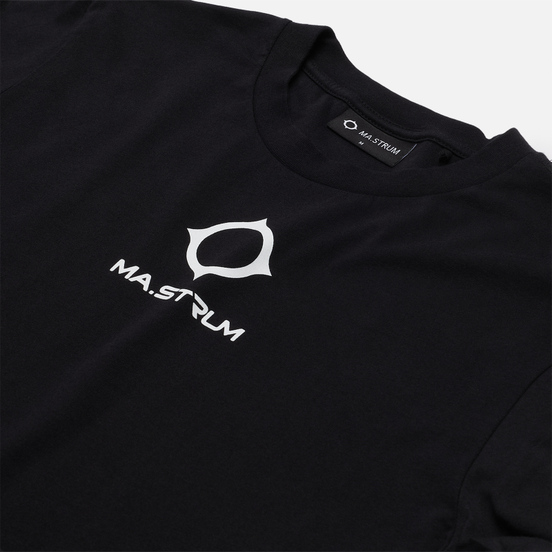 Мужская футболка MA.Strum Archive Logo Print Jet Black