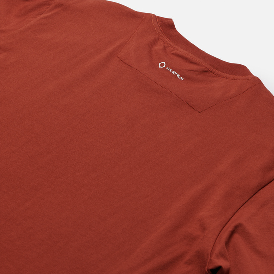 Мужская футболка MA.Strum Archive Logo Print Burnt Orange