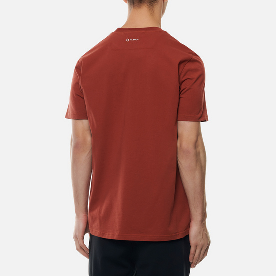 Мужская футболка MA.Strum Archive Logo Print Burnt Orange