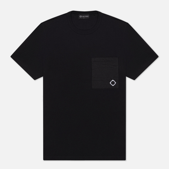 Мужская футболка MA.Strum Polygon Quilt Pocket Jet Black