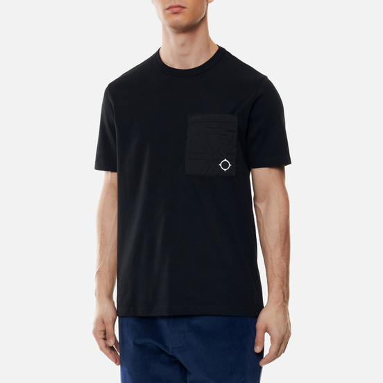 Мужская футболка MA.Strum Polygon Quilt Pocket Jet Black