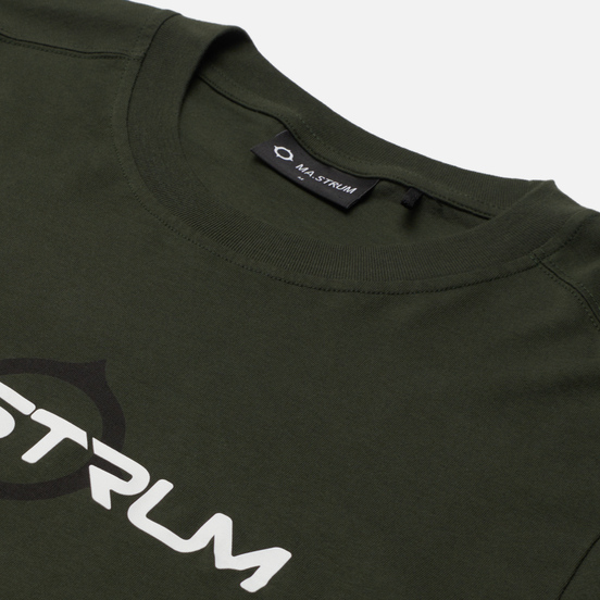 Мужской лонгслив MA.Strum Logo Print Oil Slick