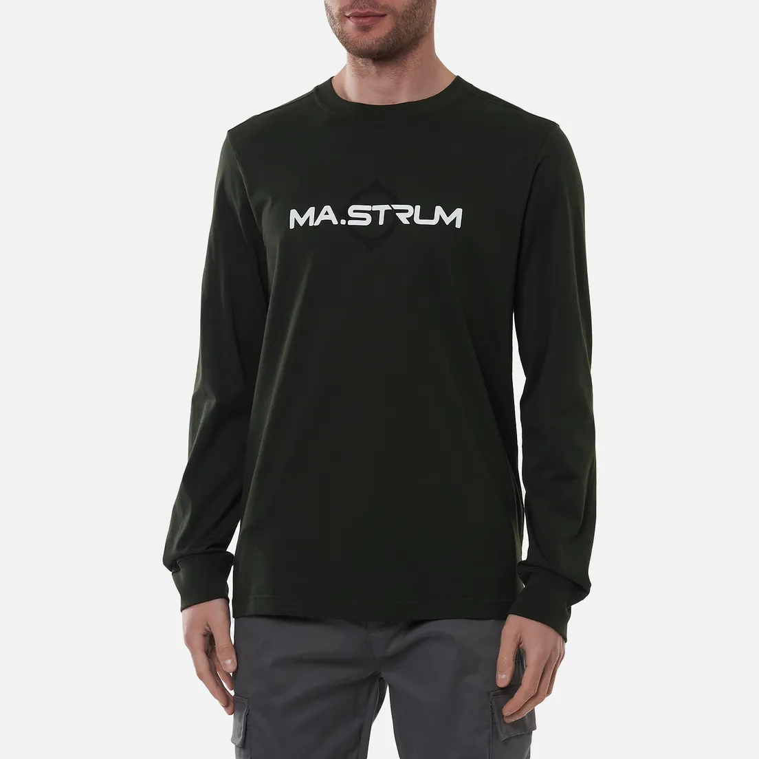 MA.Strum Мужской лонгслив Logo Print