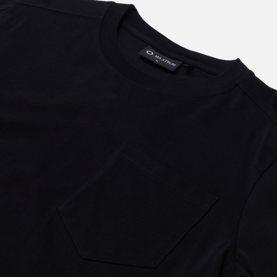 Мужской лонгслив MA.Strum Sleeve Print Jet Black