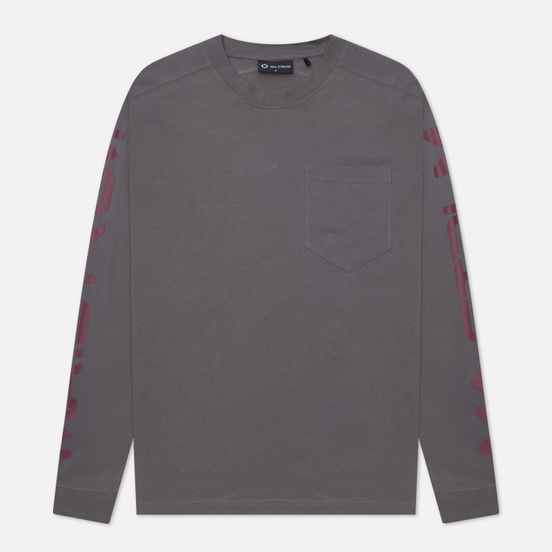 Мужской лонгслив MA.Strum Sleeve Print Dark Slate