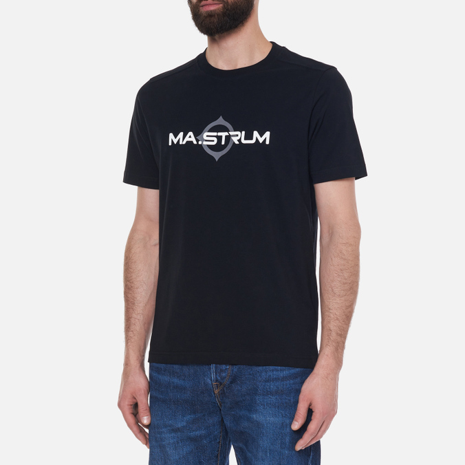 Мужская футболка MA.Strum, цвет чёрный, размер XL MAS8369-M000 Logo Print - фото 3