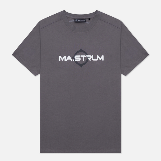 Мужская футболка MA.Strum Logo Print Dark Slate
