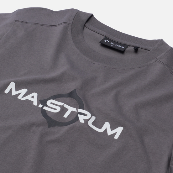 Мужская футболка MA.Strum Logo Print Dark Slate