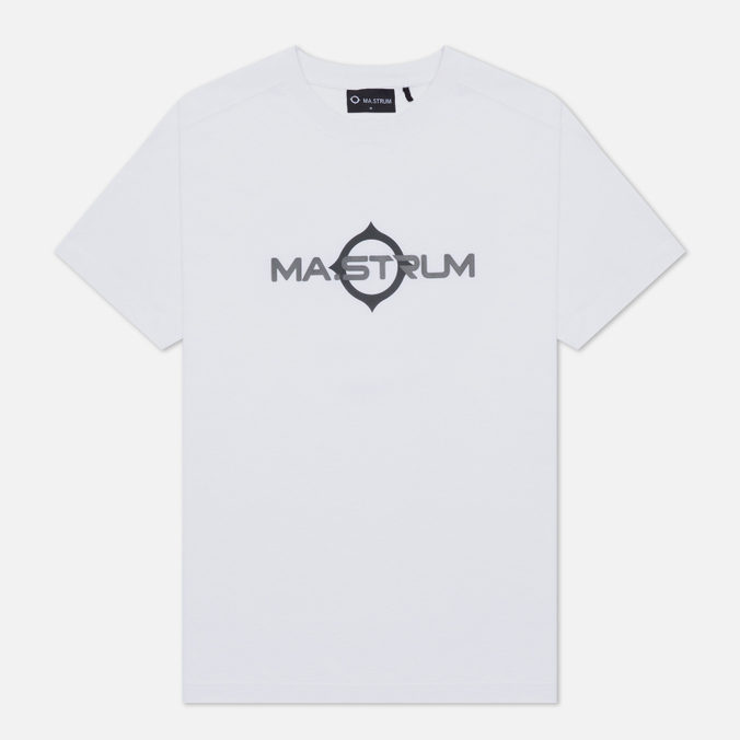 Мужская футболка MA.Strum, цвет белый, размер XXL MAS8369-M100 Logo Print - фото 1