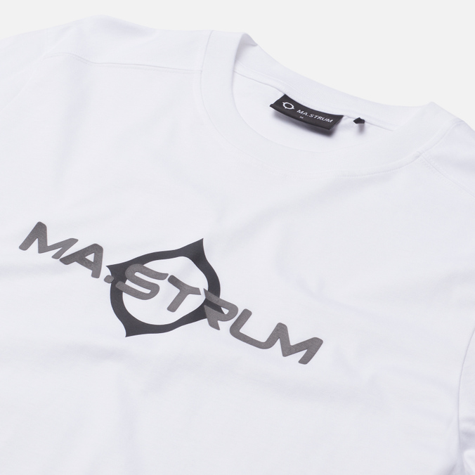 Мужская футболка MA.Strum, цвет белый, размер XXL MAS8369-M100 Logo Print - фото 2
