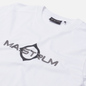 Мужская футболка MA.Strum Logo Print Optic White фото - 1